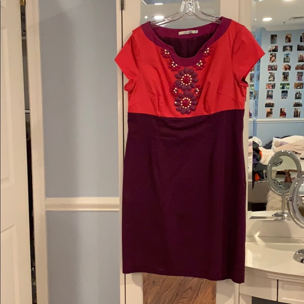 beaded boden dress